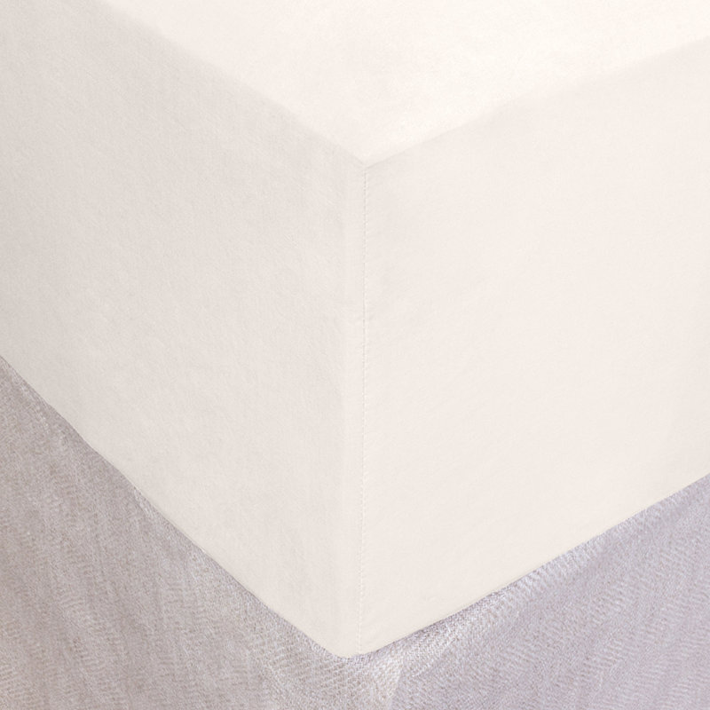 Box Spring Cover, Ivory, Queen