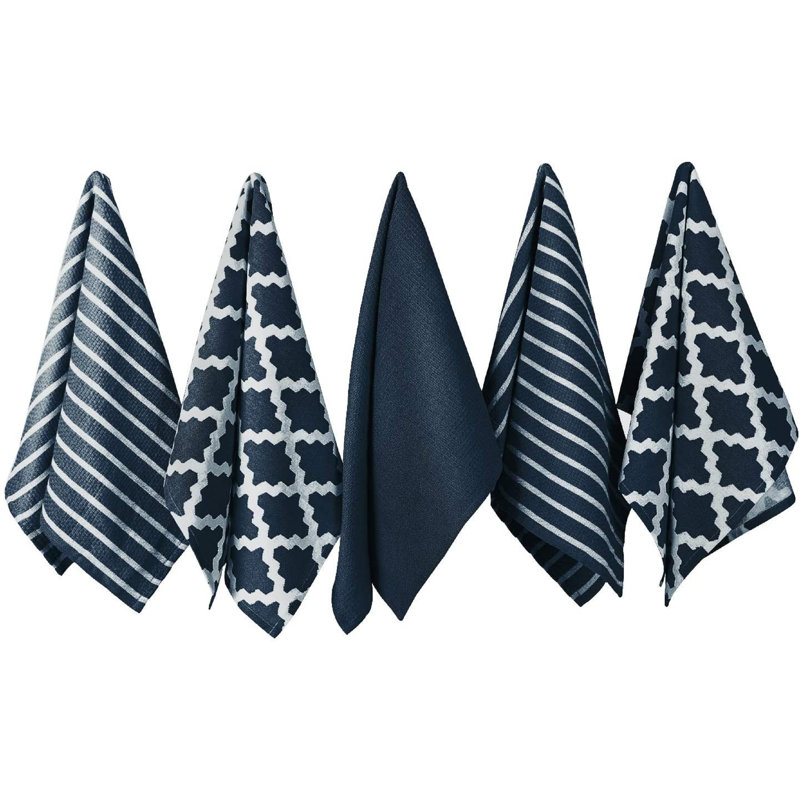 Tea Towel Kitchen Towel, Navy