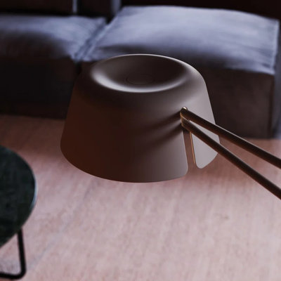 Ray LED Plug-in Armed Sconce