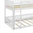 Queen Over Queen Bunk Bed With Ladder-1137043144
