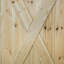 Makena Solid Pine Sliding Door Prefinished