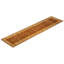 Tapis de couloir unique en laine orange, rouge et crème de 3 pi 1 po x 13 pi 4 po Mogul
