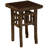 Fireside Lodge Hickory Log Open Nightstand - Espresso-249924979