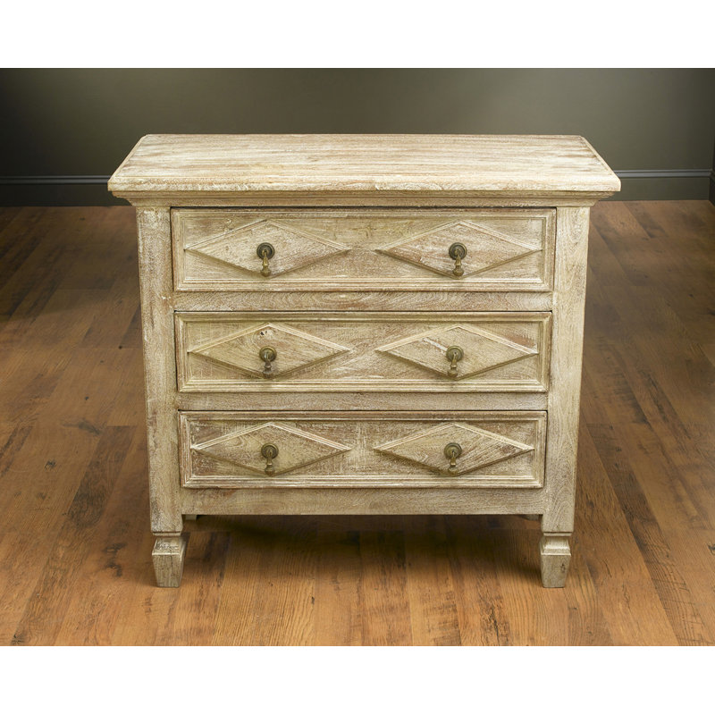 3-Drawer Accent Chest