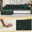 108" Chenille Compression Sectional Sofa with Chaise,Tufted Seat, No Assembly-444880963-444880988