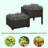 2-Piece Raised Garden Bed with Legs-1033501712