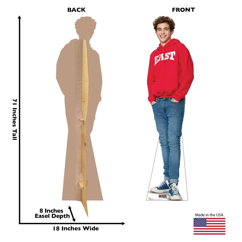 71'' Disney High School Musical Ricky Cardboard Standee