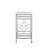 Laudalino Metal Bar Cart