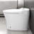 Smart Toilet With Adjustable Temp Heated Seat & Ceramic Body Bathroom Powerful Flushing