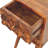 Aramanta 12.2'' W Solid Wood Nightstand