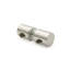 FHC FGK1BN Back-To-Back Finger Grip Knob - Brushed Nickel