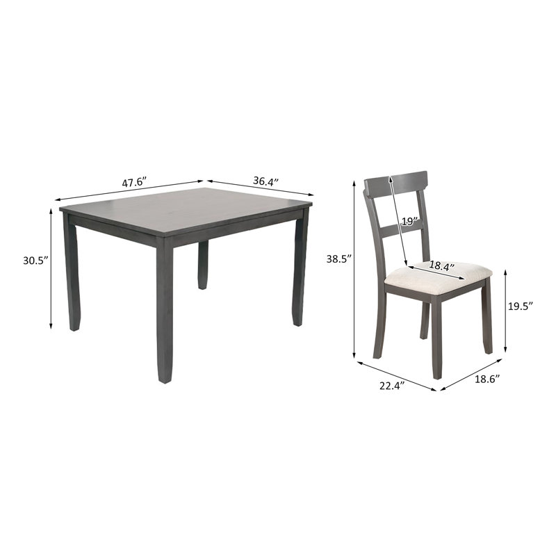 Darlisa 5 Piece Dining Set