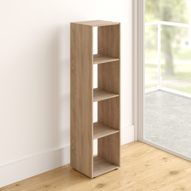 Mega 36.5cm W Wood-Based Material Cube Bookcase, Oak