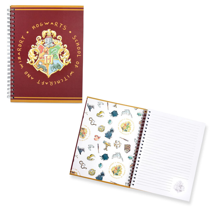 Harry Potter Spiral Journal Notebook