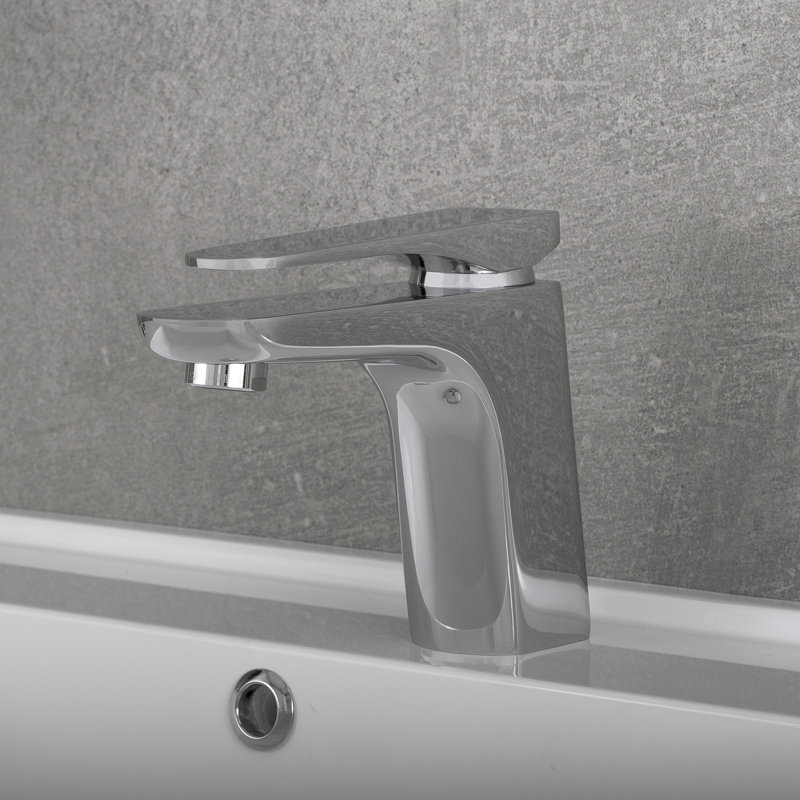 Single-handle Bathroom Faucet, Chrome