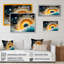 «Abstract Modern Shapes I», reproduction sur toile-86805535-86805538