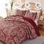 Ensemble de courtepointe 3 pièces à motif cachemire et couvre-lit Boho-122576025-122576026