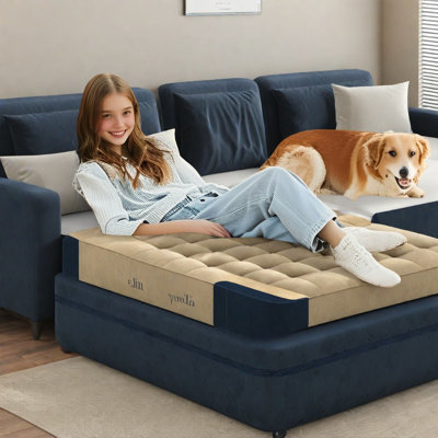 Premium Corduroy Sofas Modern U-shaped For Living Room Comfort