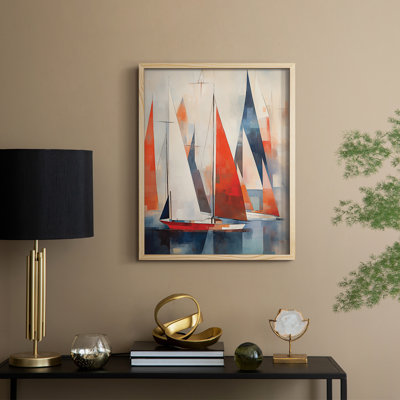 NAUTICAL Series CDXVI, reproduction encadrée - bois massif