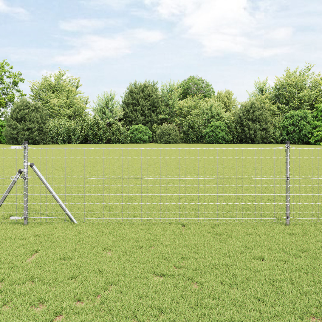 Galvanised Steel Border Fencing