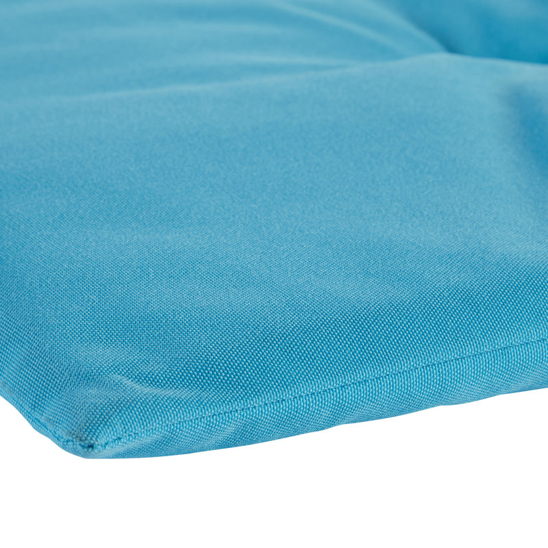 Shipton Outdoor Chaise Lounge Pad, Teal