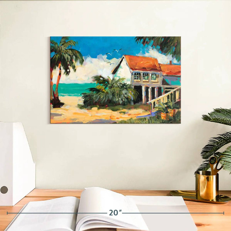 Escapade tropicale Gillard, H 8 po x l 12 po