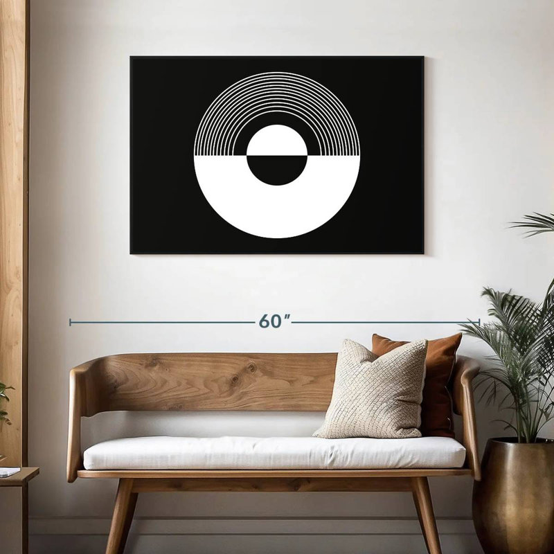 Abstrait en vinyle Avery, H 29 po x l 43 po