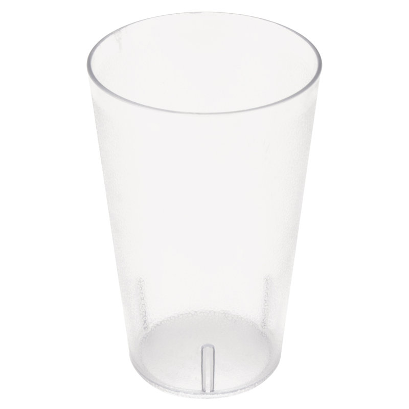 GET Gobelets de restaurant en plastique robustes, Contenant alimentaire, Transparent
