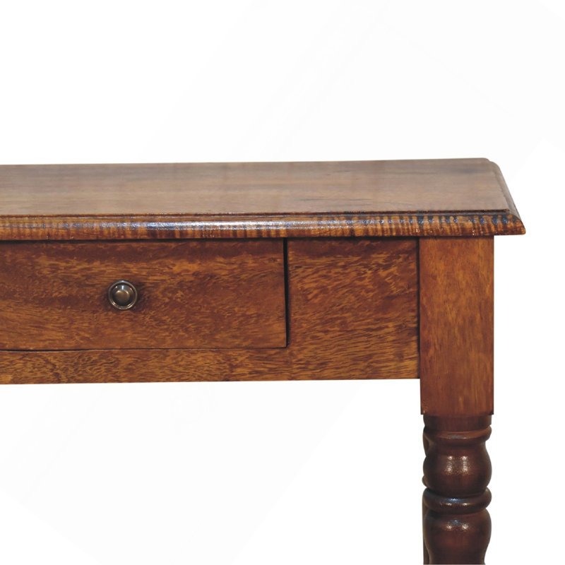 Bureau d'écriture à 1 tiroir Artisan Furniture