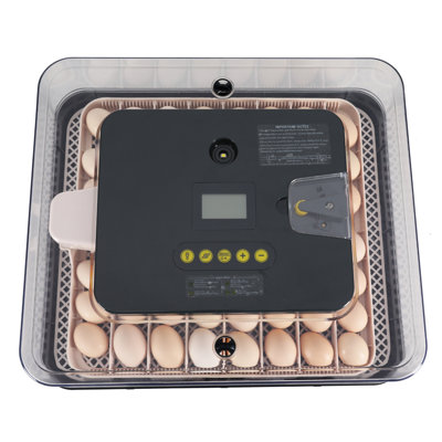 56 Egg Incubator With Incubators Automatic Egg Turning And Humidity Temperature Control, 56 Eggs Capacity For Hatching Eggs, Chicken Eggs, Duck Eggs, Temperature Adjustment And Alarms
