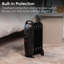 Abode 428 BTU Electric Radiator Space Heater with Adjustable Thermostat