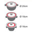 Bella Cucina Glass Lid-49936085