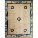 Hand Knotted Wool Area Rug