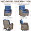 Buckwalter Rocking Swivel Patio Chair With Cushions-2002513186
