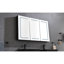 48"X30" LED Mirror Medicine Cabinet With Lights,Dimmer,Defogger,Clock,Temp Display And USB