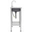 Belfry Kitchen Pulaski 400mm W Single Bowl Steel Freestanding Kitchen Sink