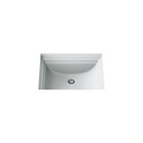 Memoirs® Vitreous China Rectangular Undermount Bathroom Sink with Overflow