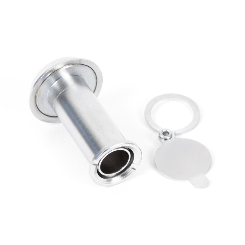 Viewer Door Accessory, Satin Chrome