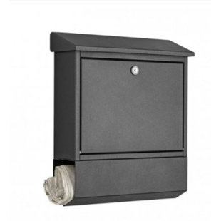 Boîte aux lettres murale en aluminium