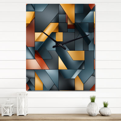 Jasminerose - Horloge murale moderne