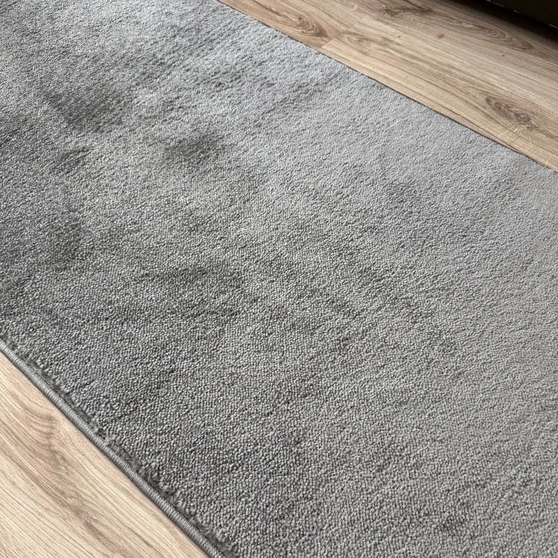 Tapis bleu marine antidérapant sur mesure, Tapis de couloir 2 pi 8 po x 5 pi