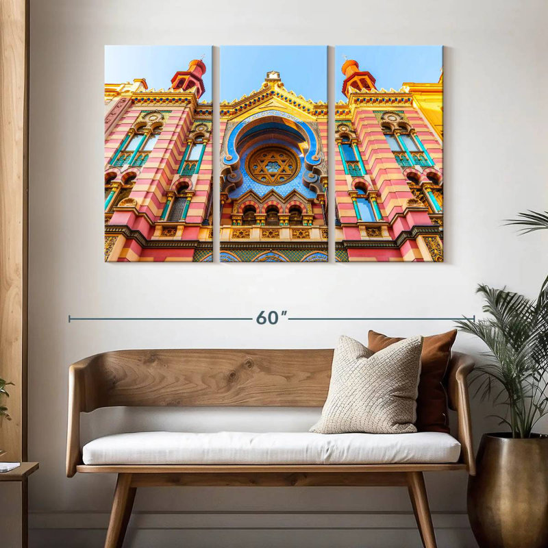 Adella Jubilee Synagogue, 32" H x 50" W