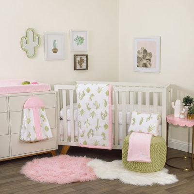 Ensemble de literie pour lit de bébé 8 pièces cactus Amaro