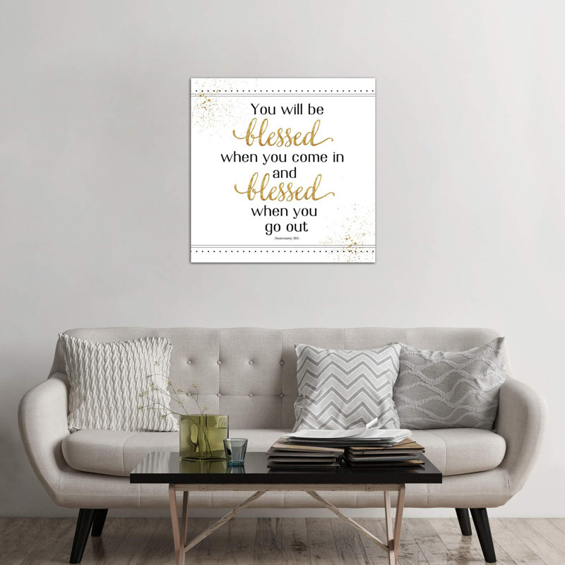 You Will Be Blessed by Jennifer Pugh - Wrapped Canvas Print, 93.98 cm H x 93.98 cm W x 1.91 cm D