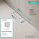 hansgrohe RainDrain Minimalistic Complete Set 2", 31 1/2" Trim and Installation Set