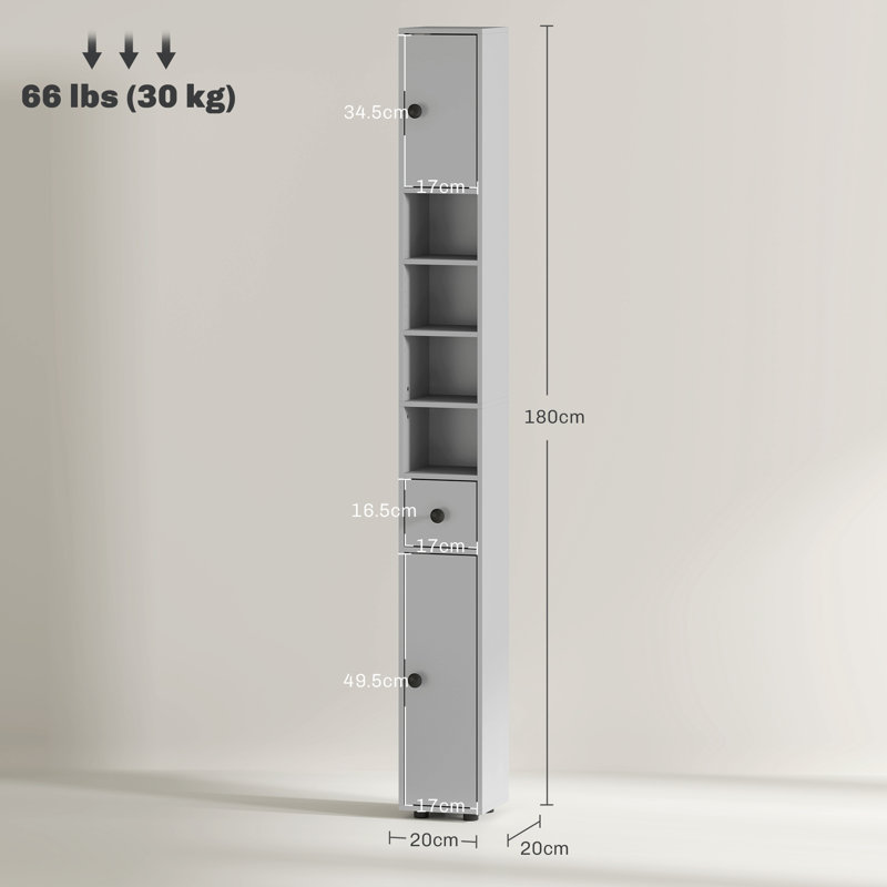 Particleboard Freestanding Bathroom Cabinet