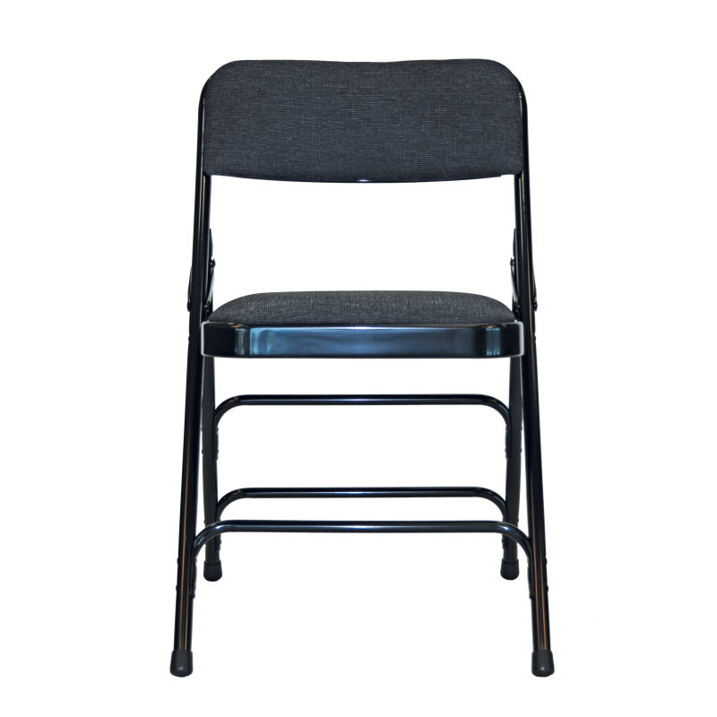 Chaise pliante Rhino, Noir
