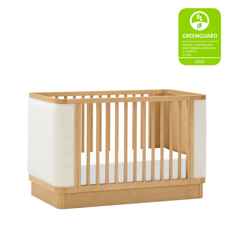 Bondi Boucle 4-in-1 Convertible Upholstered Crib