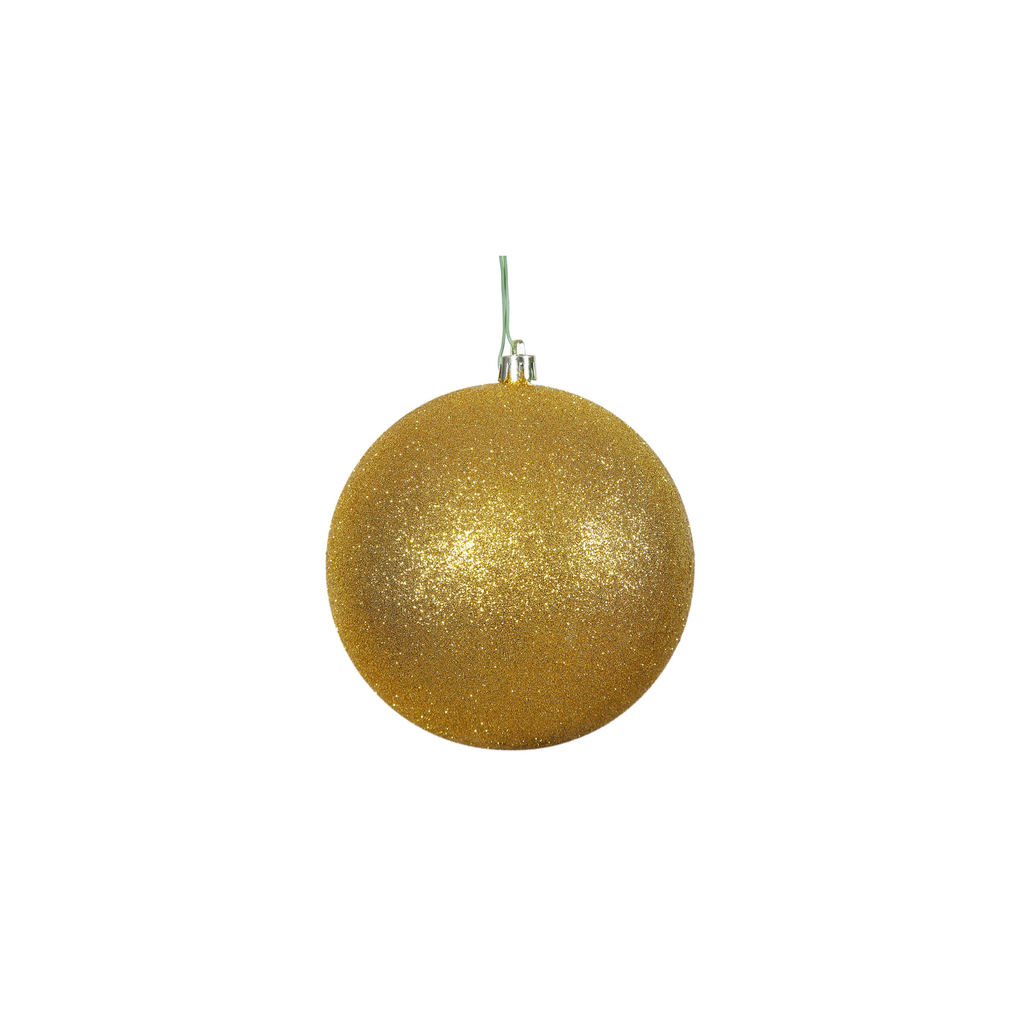 Holiday Décor Ball Ornament, Antique Gold