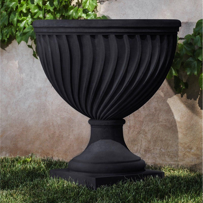 Pot de fleurs pour urne Quadrille, Nero Nuovo